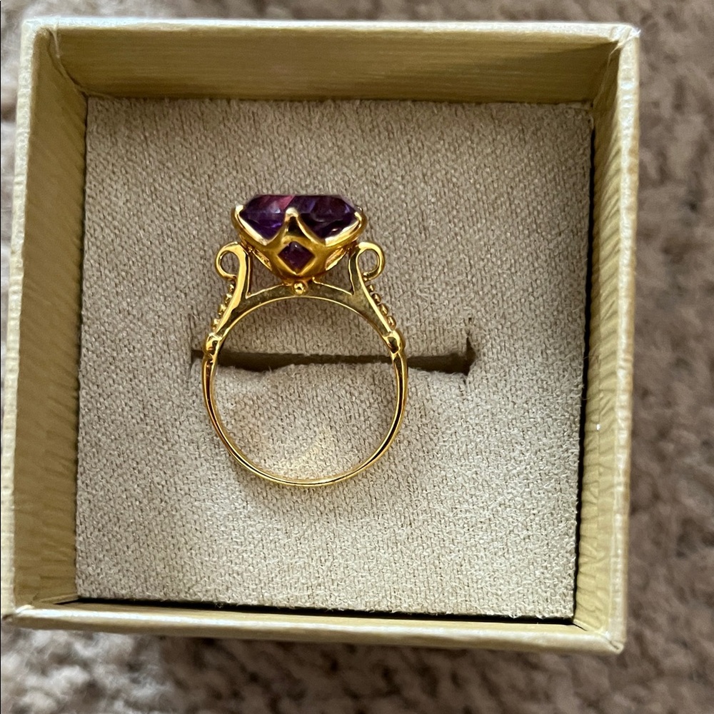 Amethyst ring - Picture 2 of 4